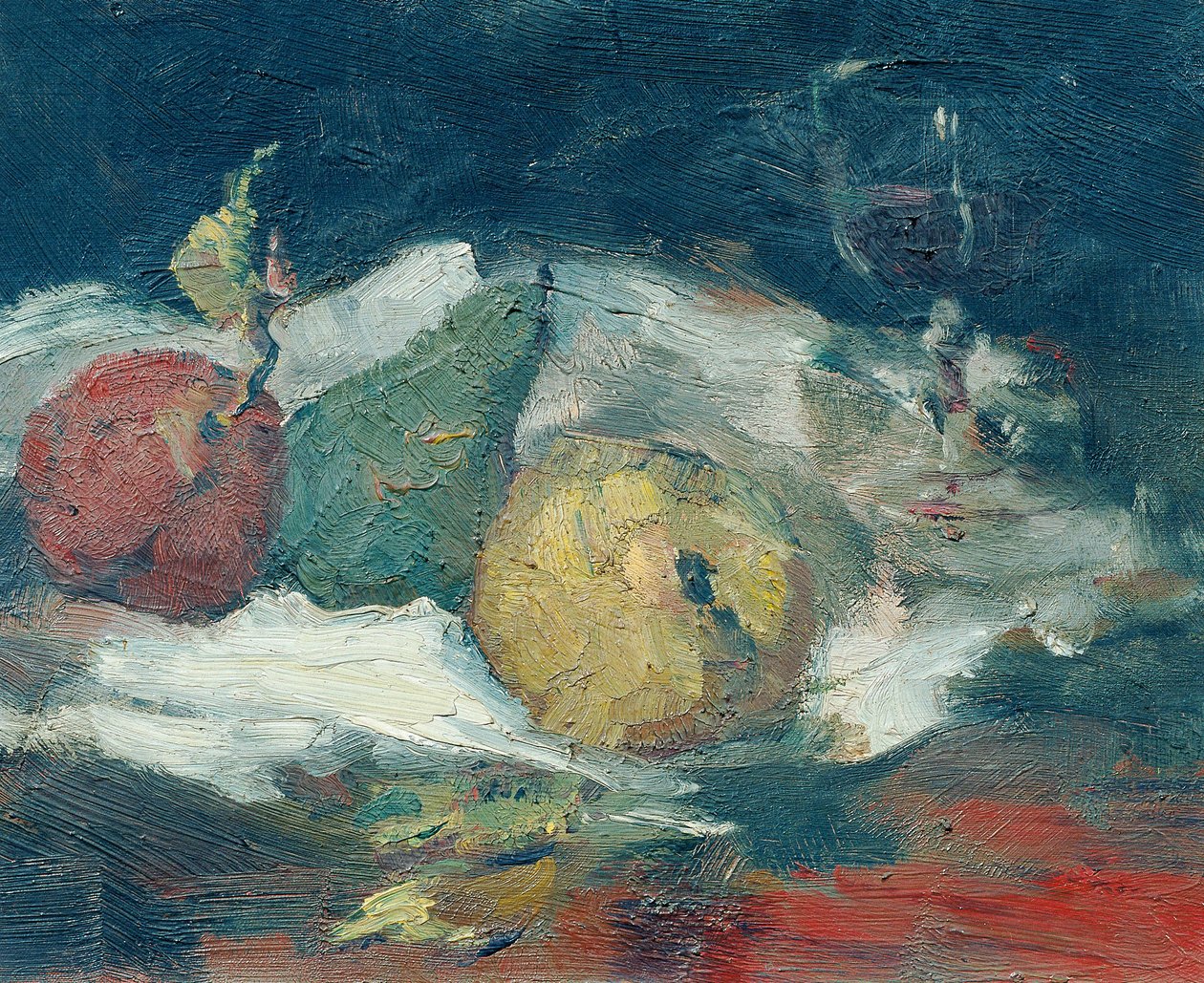 梨子静物画 作者 阿尔弗雷德·布赫塔