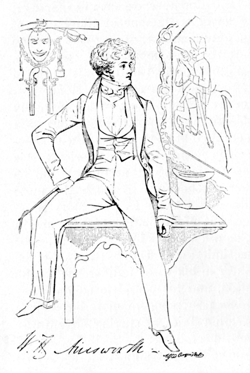威廉·哈里森·安斯沃思（William Harrison Ainsworth），c1835年，1904年 作者 阿尔弗雷德·克劳奎尔