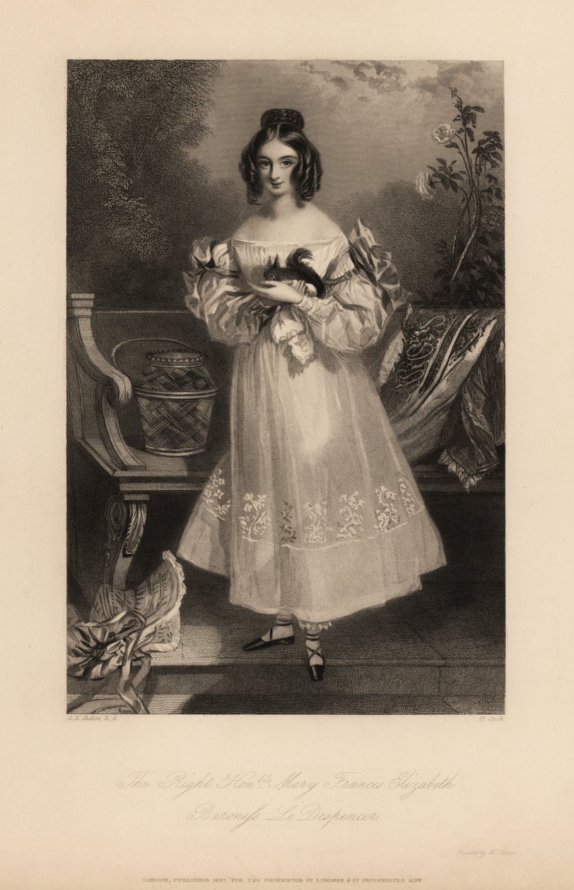 Mary Frances Elizabeth Stapleton 作者 阿尔弗雷德·爱德华（以下）沙隆