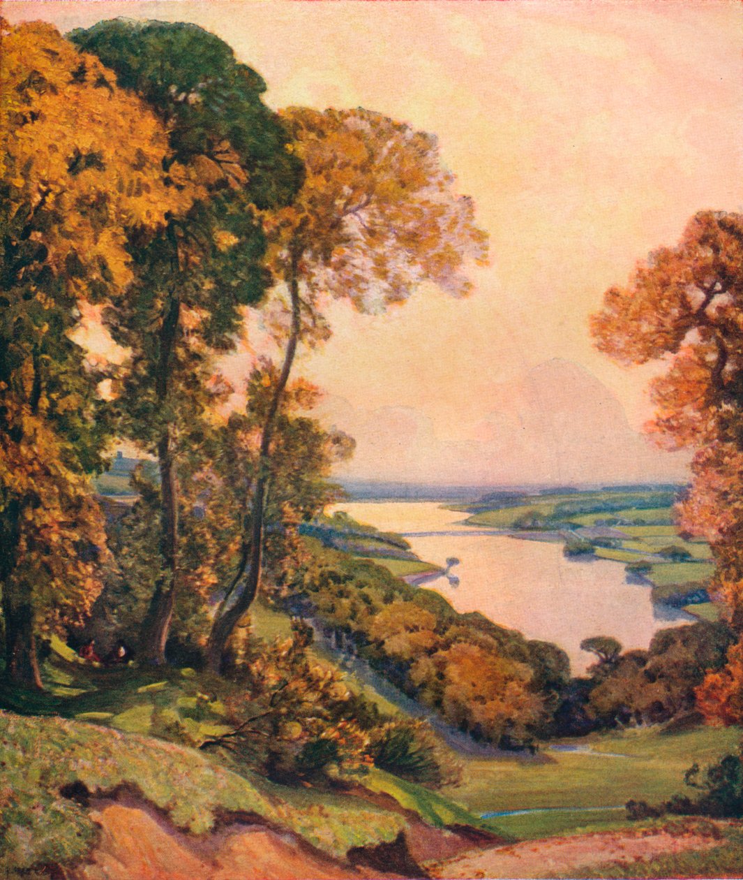 Rivington Water，1910年 作者 东阿尔弗雷德