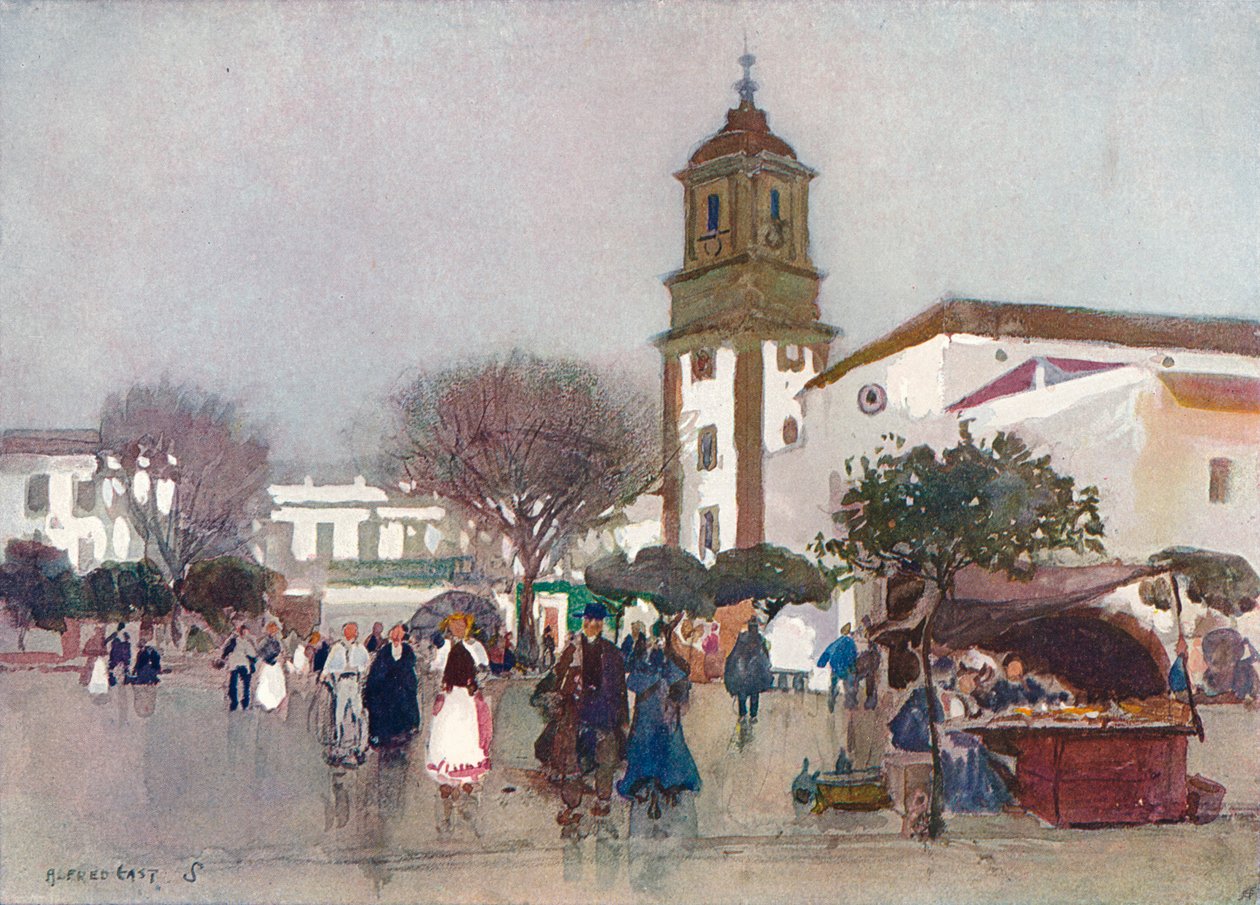 大教堂教堂，阿尔赫西拉斯，c1910 作者 东阿尔弗雷德