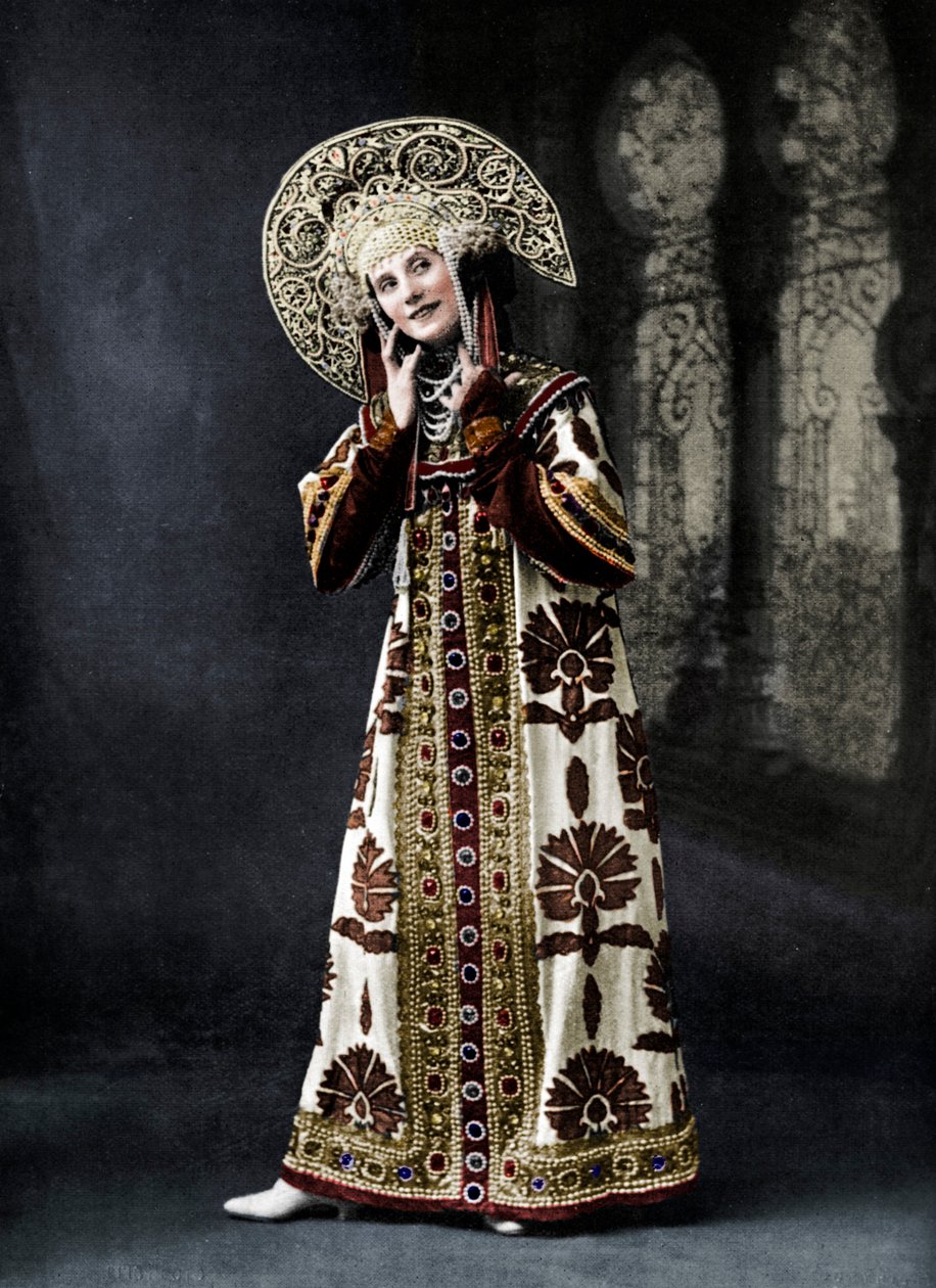 安娜·帕夫洛娃（Anna Pavlova）1881-1912，俄罗斯芭蕾舞演员，1911-1912 作者 阿尔弗雷德·埃利斯和沃勒里