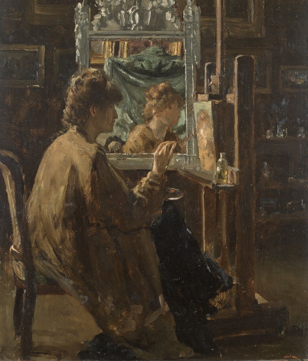  作者 阿尔弗雷德·埃米尔·史蒂文斯（Alfred Emile Stevens）