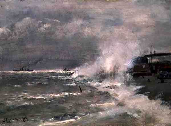 勒阿弗尔 作者 阿尔弗雷德·埃米尔·史蒂文斯（Alfred Emile Stevens）