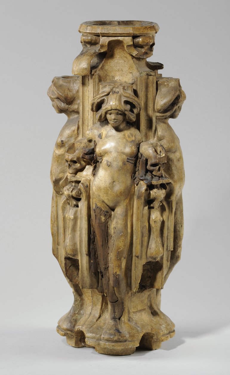 Sam Wilson Chimneypiece 的 9 个模型之一，c.1908-14（石膏和虫胶）（另见 876009-10） 作者 阿尔弗雷德·吉尔伯特