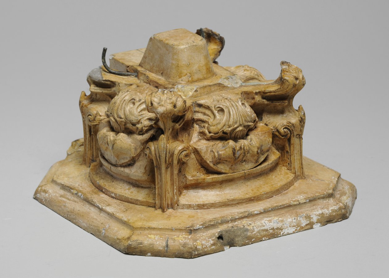 Sam Wilson Chimneypiece 的 9 个模型之一，c.1908-14（石膏和虫胶） 作者 阿尔弗雷德·吉尔伯特