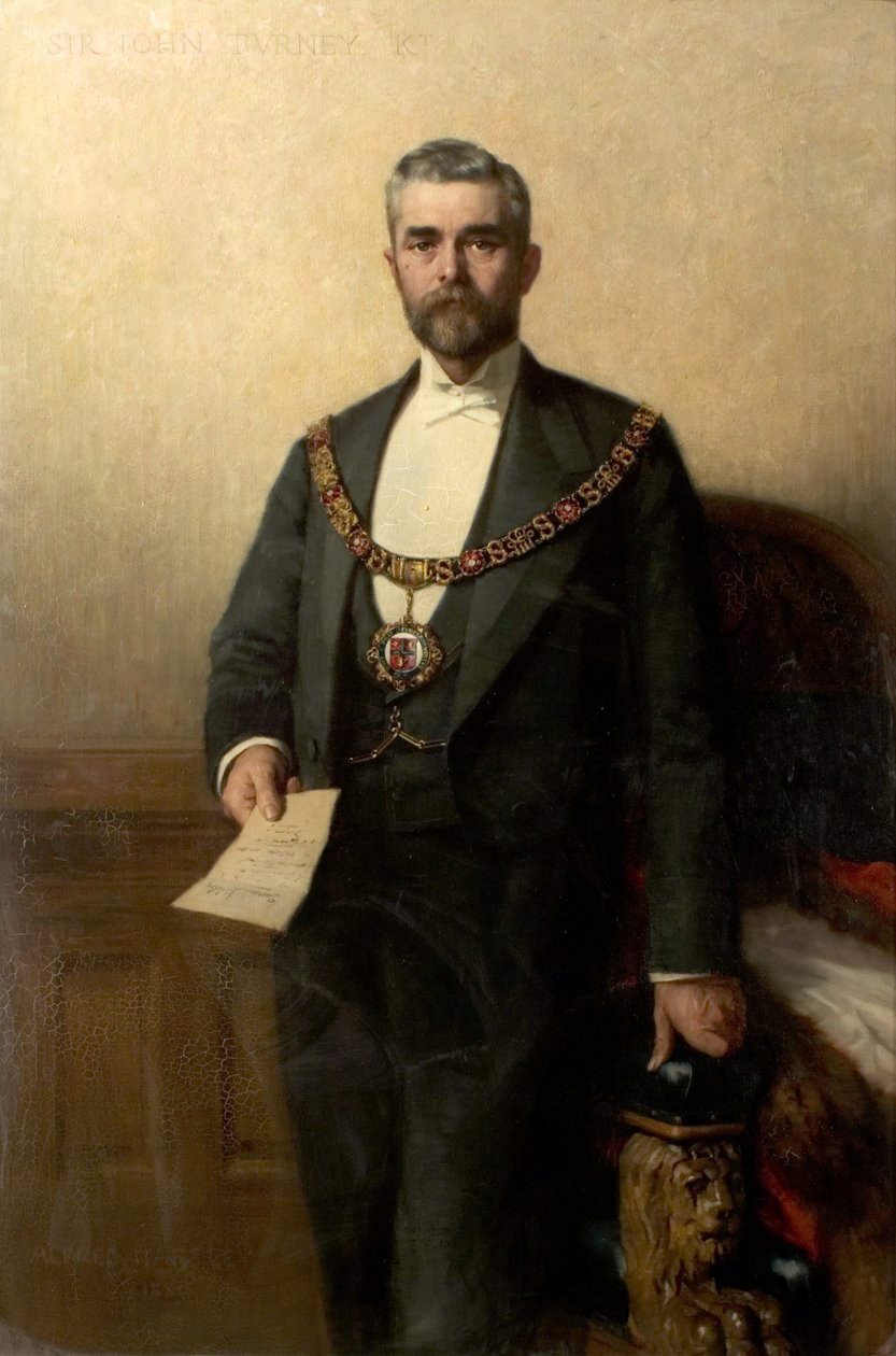 Alderman Sir John Turbey，Kt，1889 作者 阿尔弗雷德·哈特利