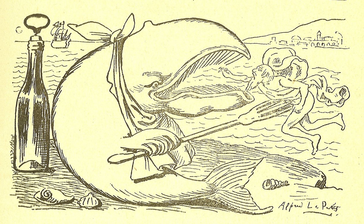 阿尔弗雷德-勒彼特（1841-1909）在格罗斯-让和他的治疗的插图 作者 阿尔弗雷德·勒·佩蒂特