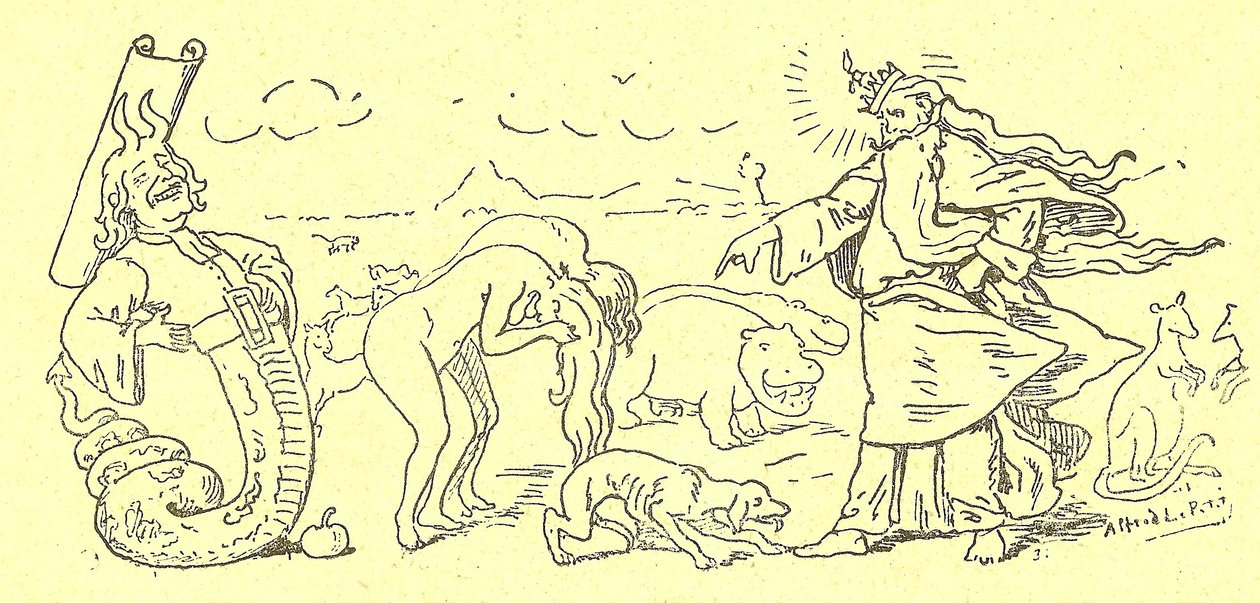 阿尔弗雷德-勒彼特（1841-1909）在格罗斯-让和他的治疗的插图 作者 阿尔弗雷德·勒·佩蒂特