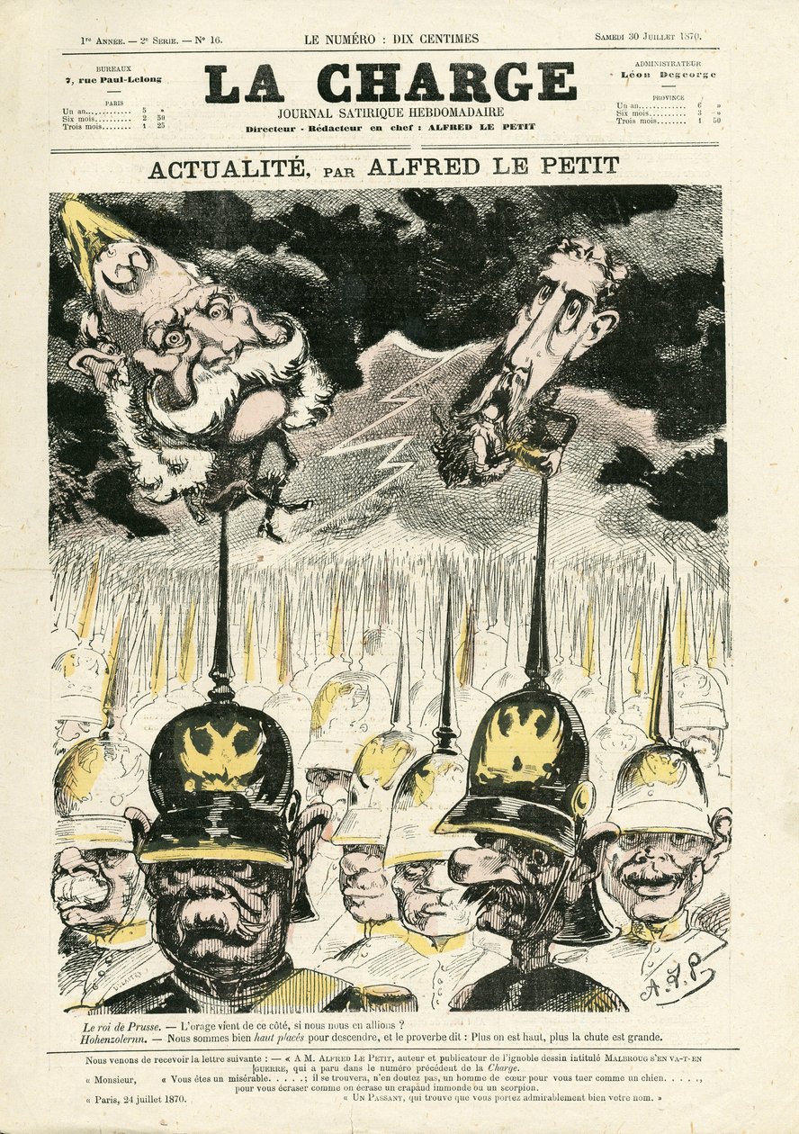La Charge (1870), number 16 作者 阿尔弗雷德·勒·佩蒂特