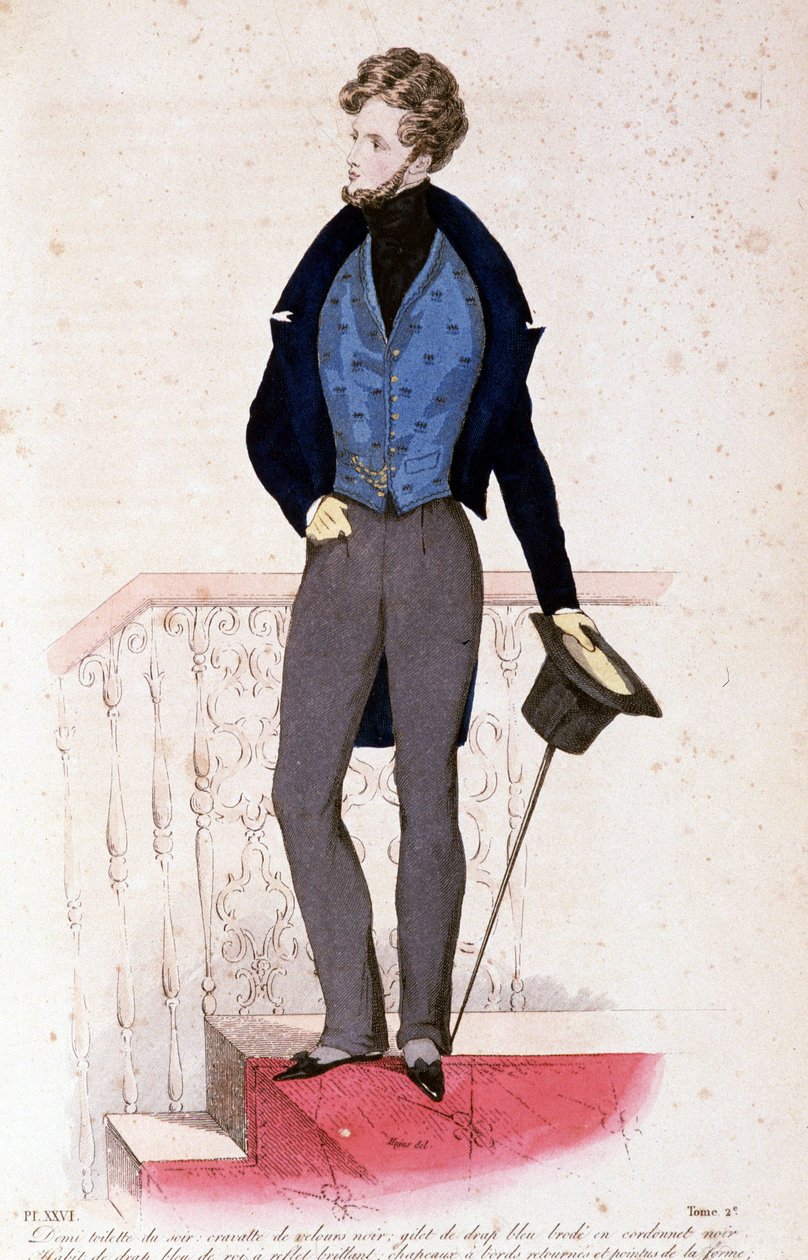 La Mode, Jan., Feb., Mar. 1830, lith. 作者：Lemercier，第二卷 作者 阿尔弗雷德·莱昂·勒默西耶