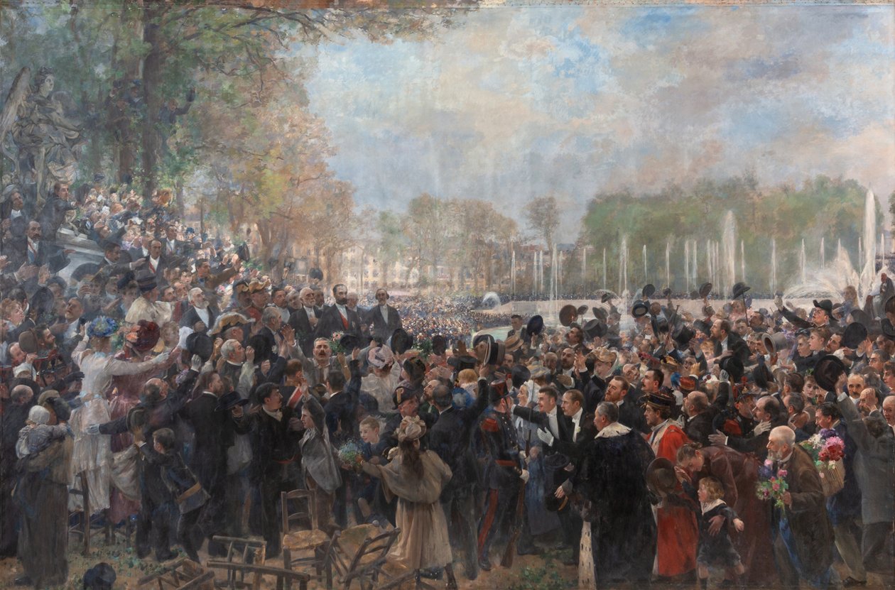 庆祝1789年大公会议一百周年，1893年。 作者 阿尔弗雷德·菲利普·罗尔