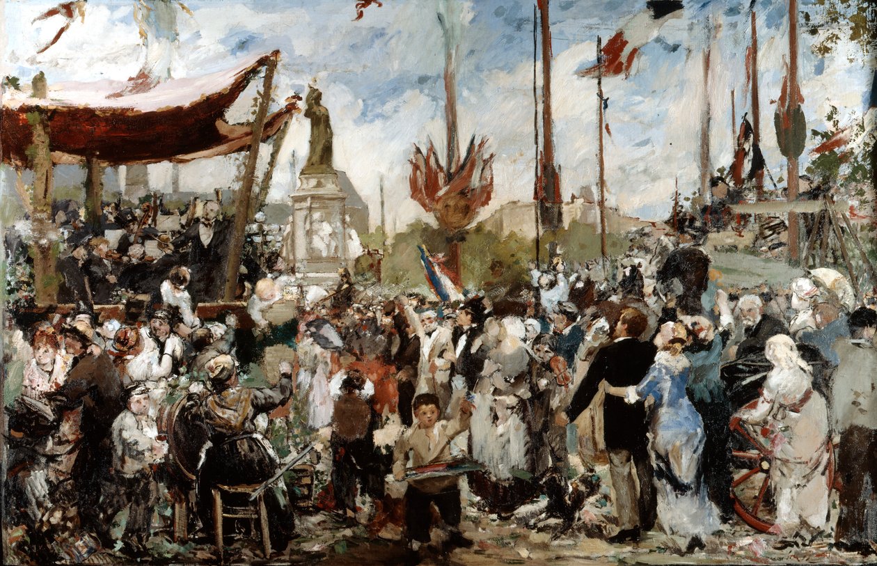 1880年7月14日，即20世纪末。 作者 阿尔弗雷德·罗尔