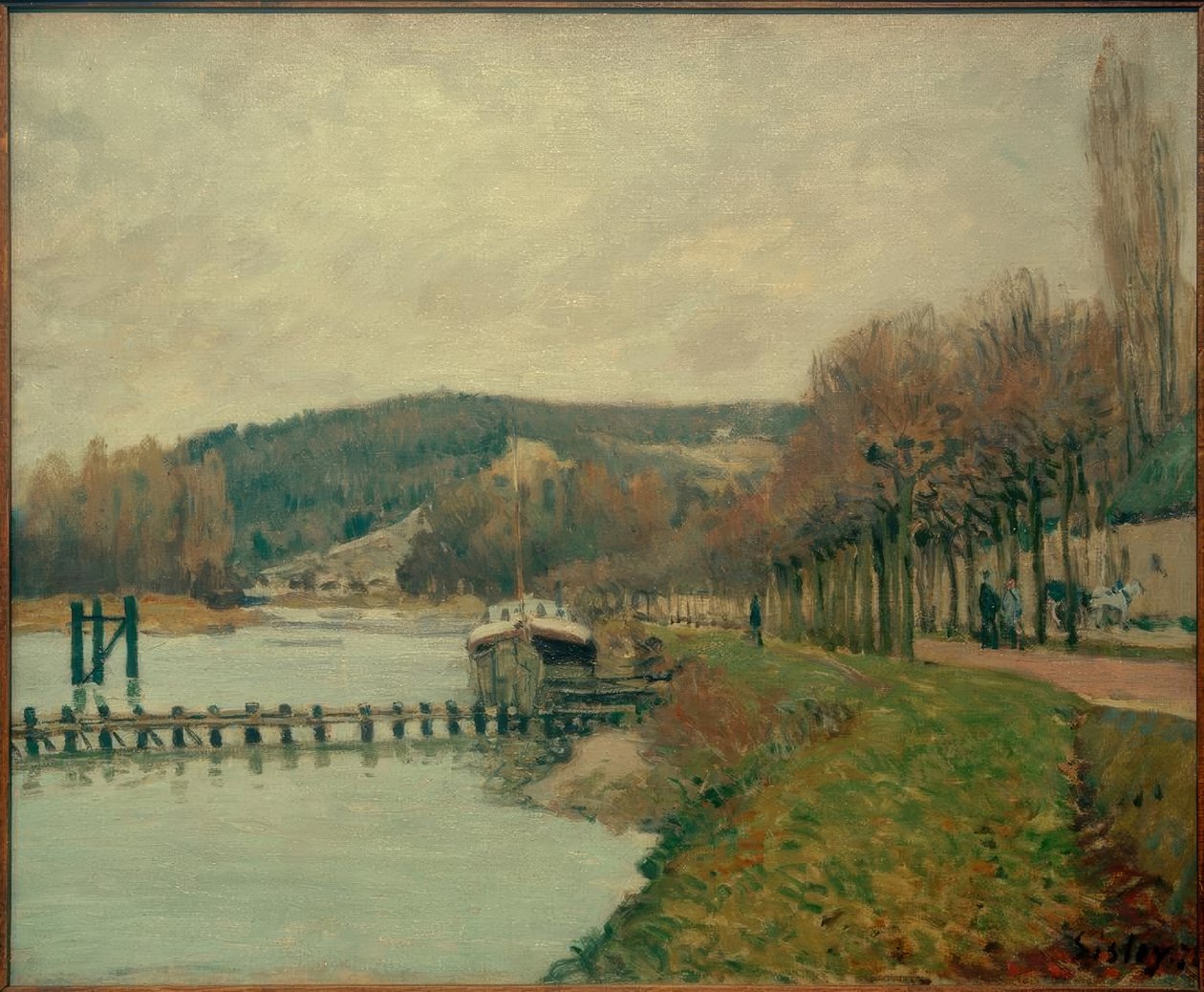 Coteaux de Bougival 作者 阿尔弗雷德·西斯利