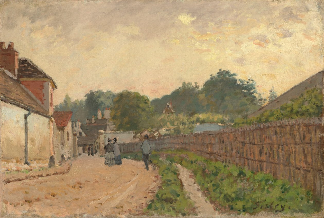 Marly-le-Roi，1875年 作者 阿尔弗雷德·西斯利