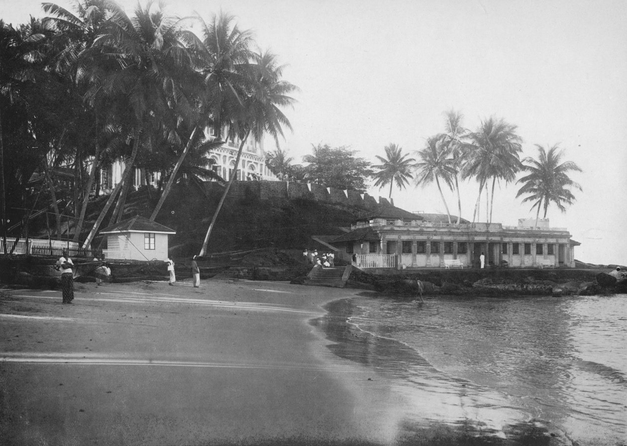 拉维尼亚山酒店和沐浴馆，约建于1890年，1910年 作者 阿尔弗雷德·威廉·阿曼杜斯板