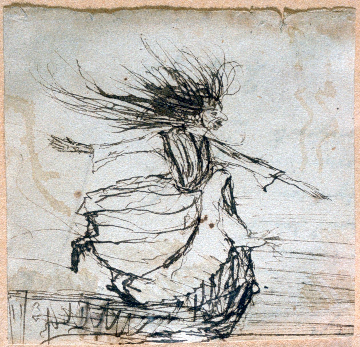 女巫，c1830-1857 作者 阿尔弗雷德·德·穆塞特