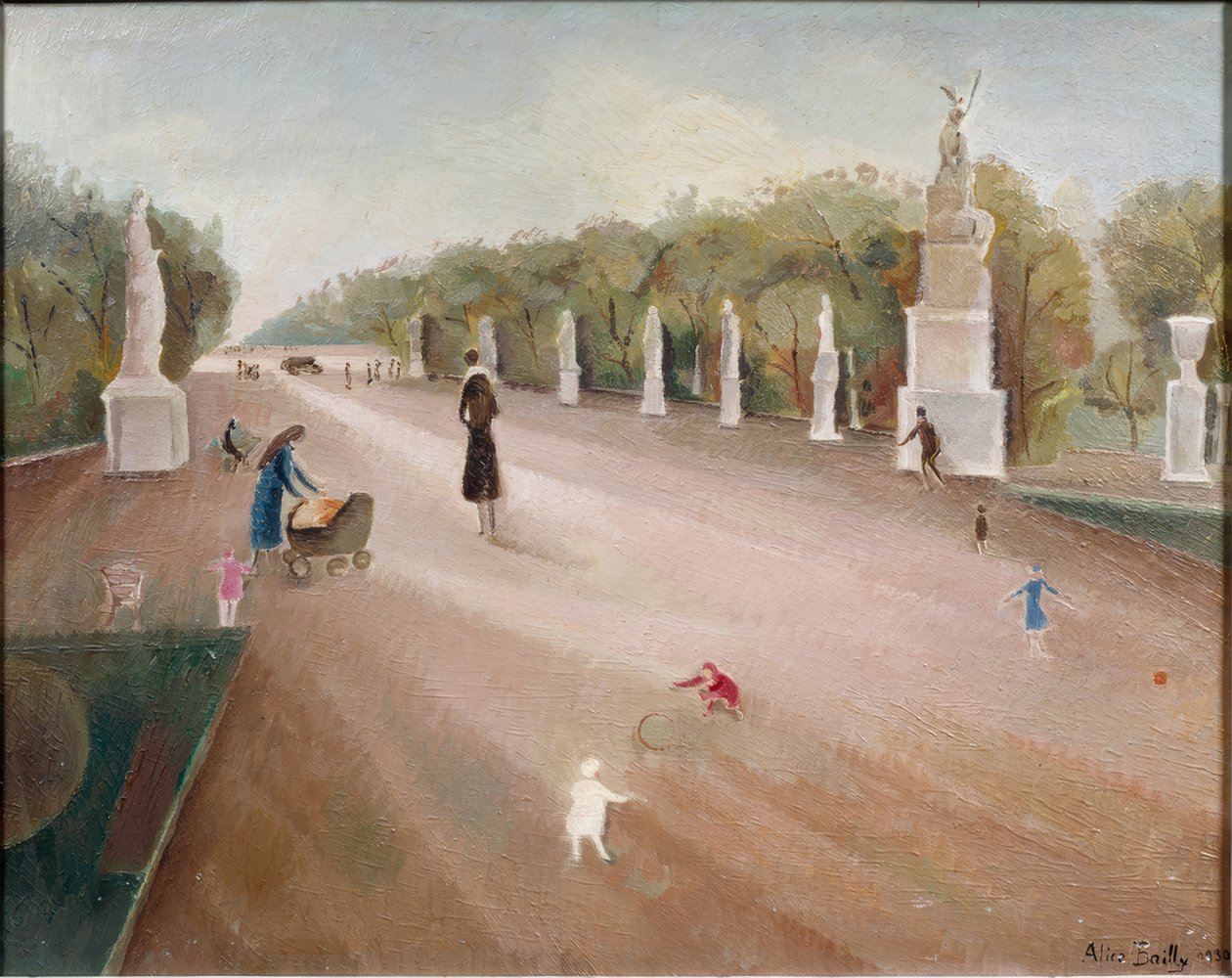 卢森堡公园 作者 爱丽丝·拜伊（Alice Bailly）