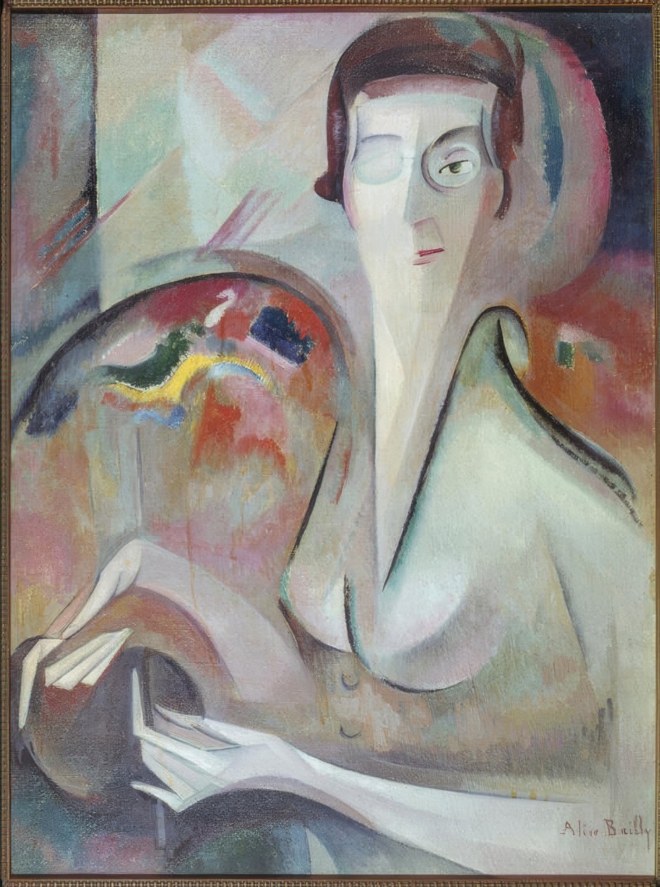爱丽丝-贝利自画像 作者 爱丽丝·拜伊（Alice Bailly）