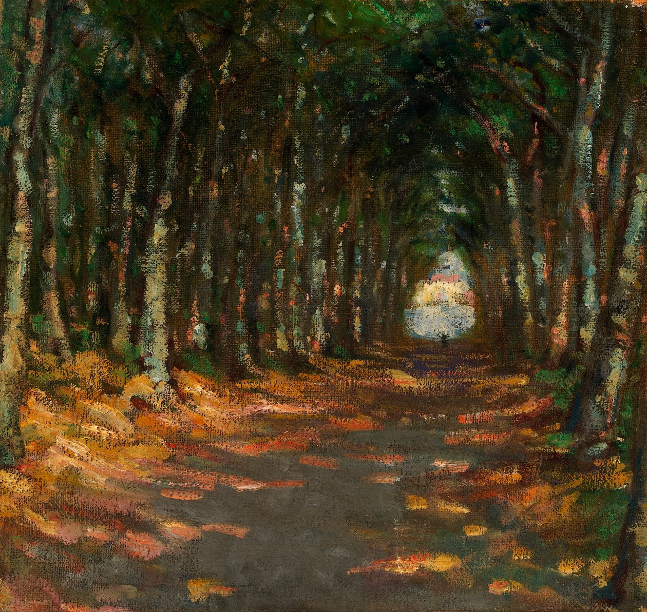 Allee dans le Parc 作者 爱丽丝·派克·巴尼