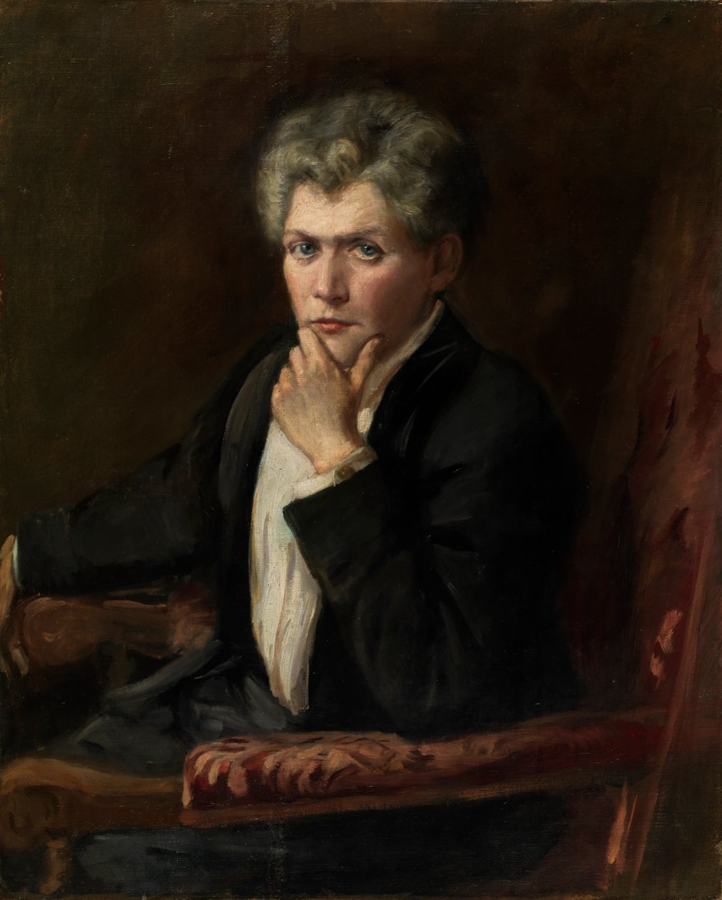Marie Huet，约1900年。 作者 爱丽丝·派克·巴尼