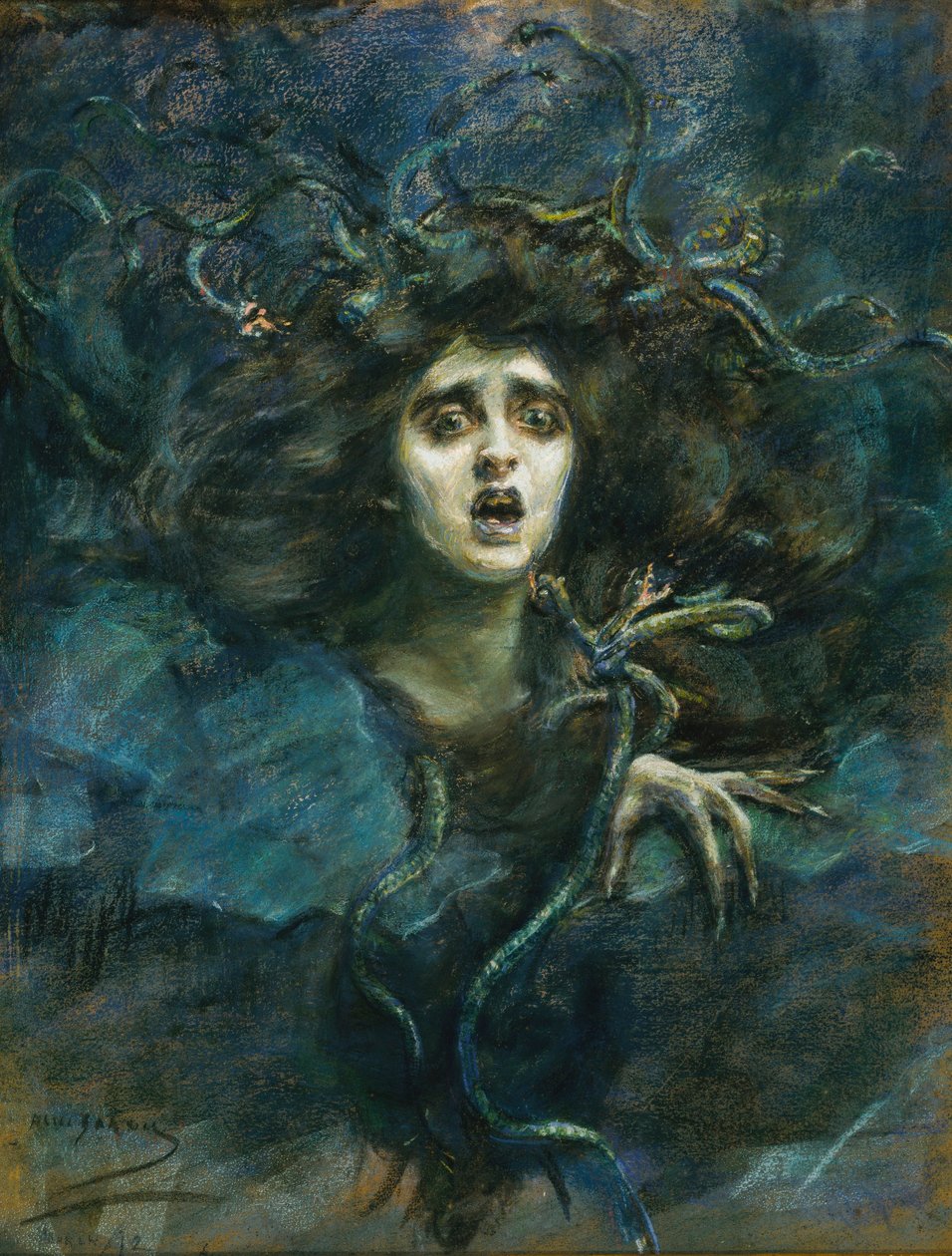 美杜莎（劳拉-德莱弗斯-巴尼） 作者 爱丽丝·派克·巴尼