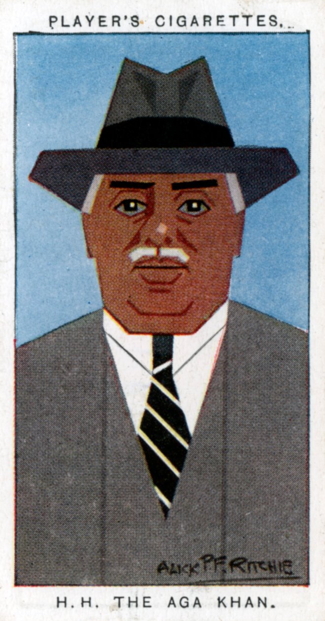 阿迦汗三世·穆罕默德·沙阿（Igamailis）领导人，1926年。 作者 阿里克·PF·里奇