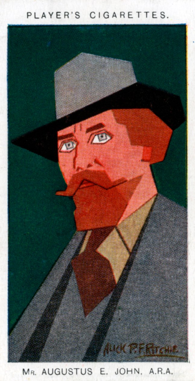 英国画家奥古斯都·约翰（Augustus John），1926年。 作者 阿里克·PF·里奇