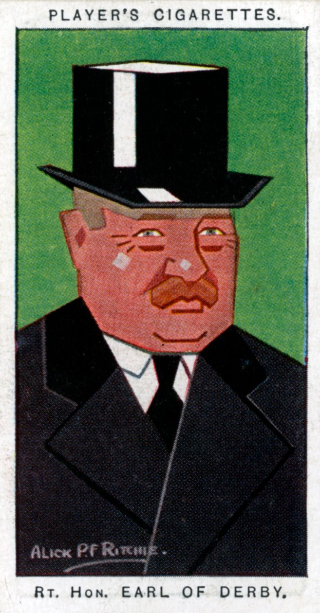 爱德华·乔治·维利尔斯·斯坦利（Edward George Villiers Stanley），第26届德比伯爵，1926年。 作者 阿里克·PF·里奇