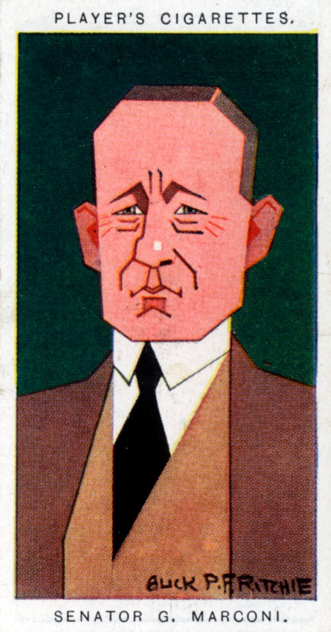Guglielmo Marconi，意大利发明家，1926年。 作者 阿里克·PF·里奇