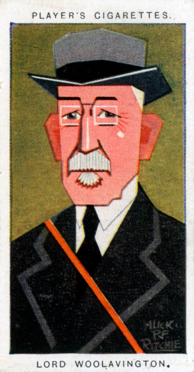 詹姆斯·布坎南（James Buchanan），伍拉文顿男爵（Baron Woolavington）的第一任男爵，英国慈善家和赛马所有者，1926年。 作者 阿里克·PF·里奇