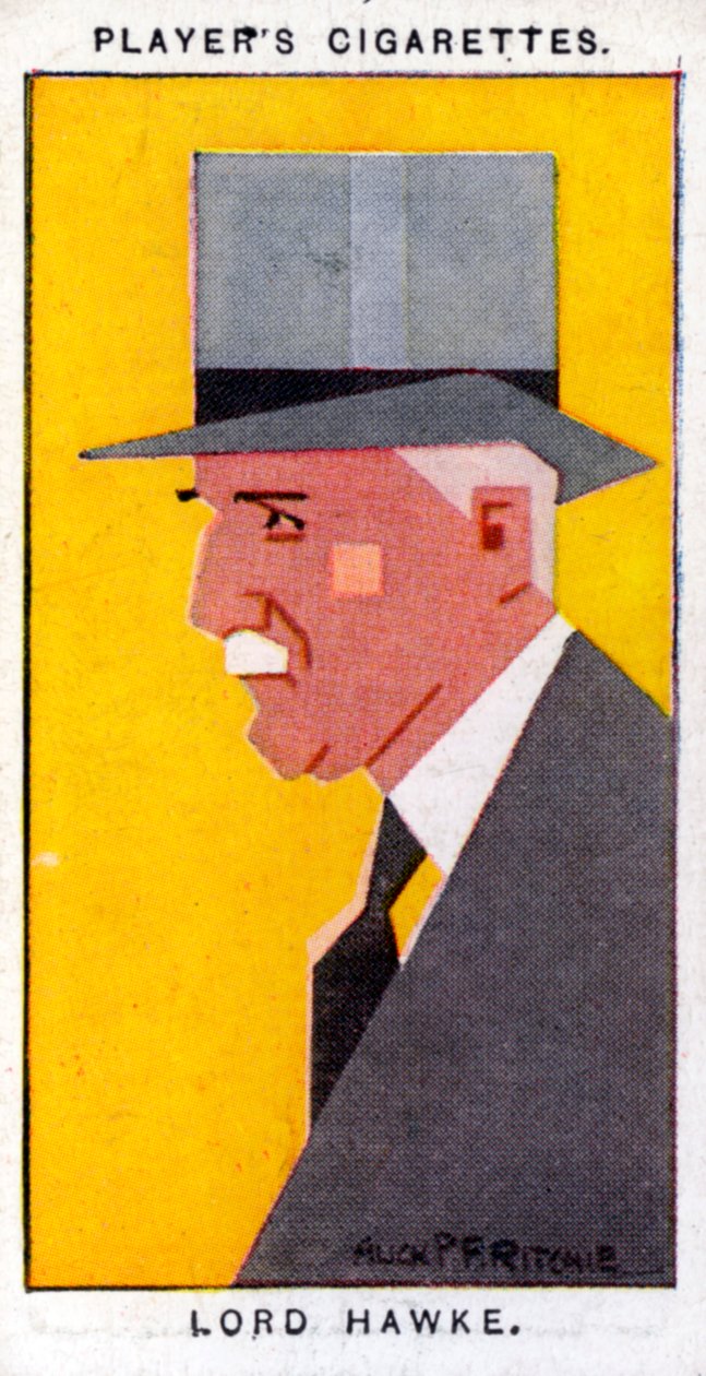 马丁·布雷登·霍克（Martin Bladen Hawke），第7霍克男爵，1926年，英国板球运动员。 作者 阿里克·PF·里奇