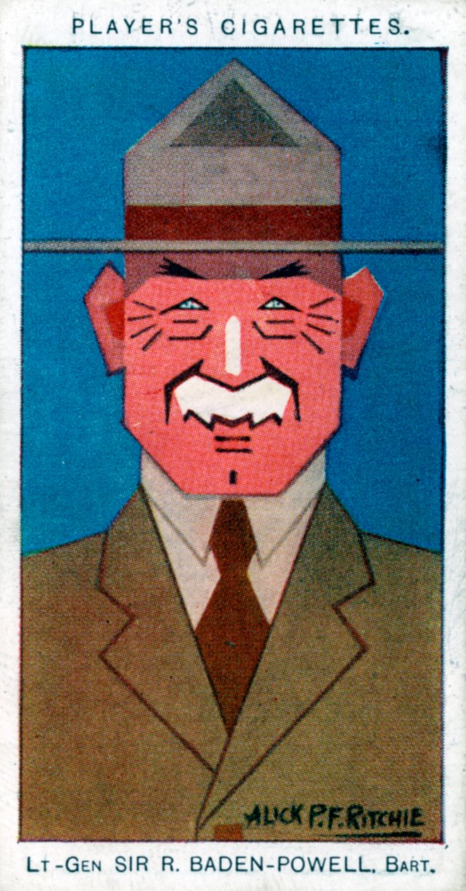 罗伯特·巴登·鲍威尔（Robert Baden-Powell），1st巴登·鲍威尔男爵，1926年。 作者 阿里克·PF·里奇