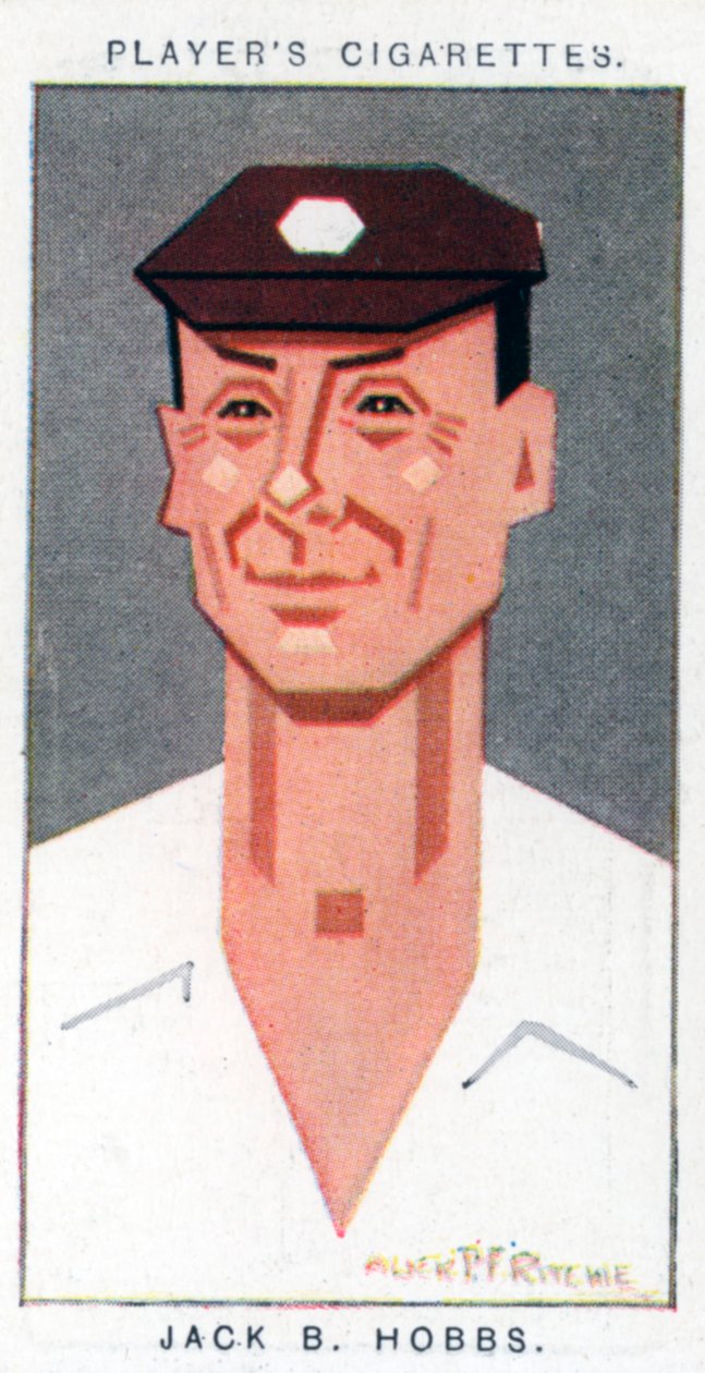 杰克·霍布斯爵士，英国板球运动员，1926年 作者 阿里克·PF·里奇