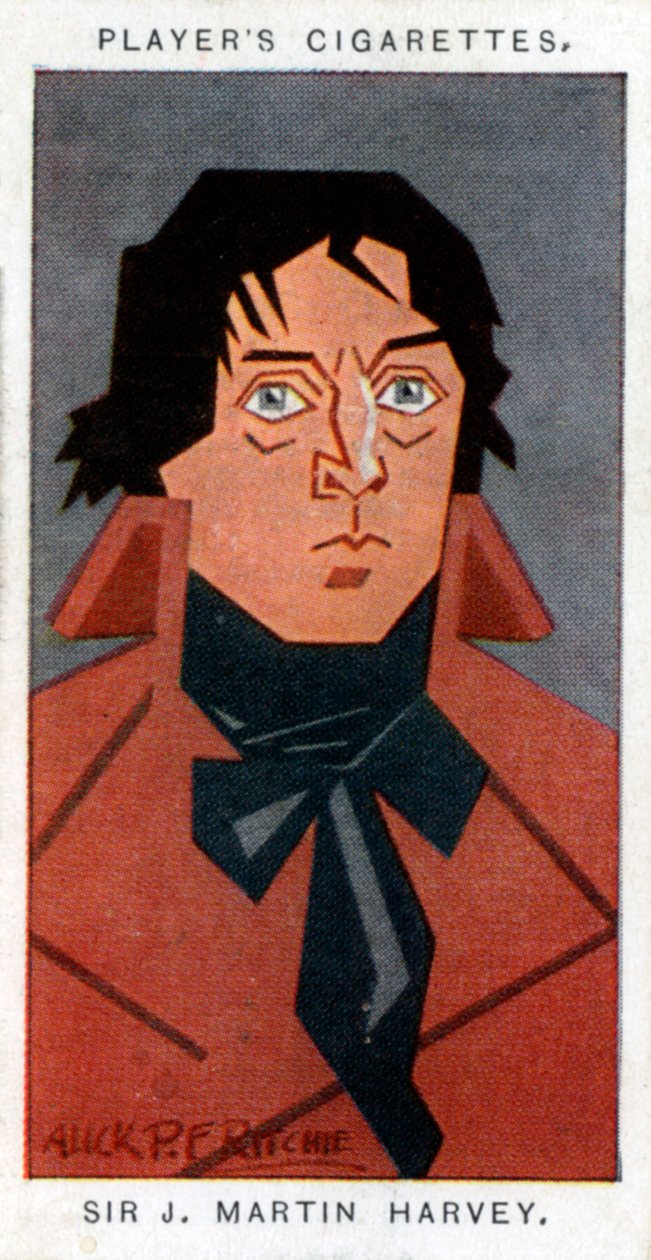 英国演员兼剧院经理约翰·马丁·哈维爵士，1926年。 作者 阿里克·PF·里奇