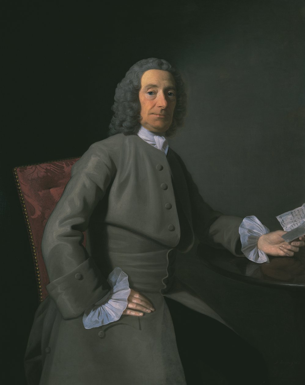 约翰萨金特长老，1753年 作者 艾伦·拉姆齐