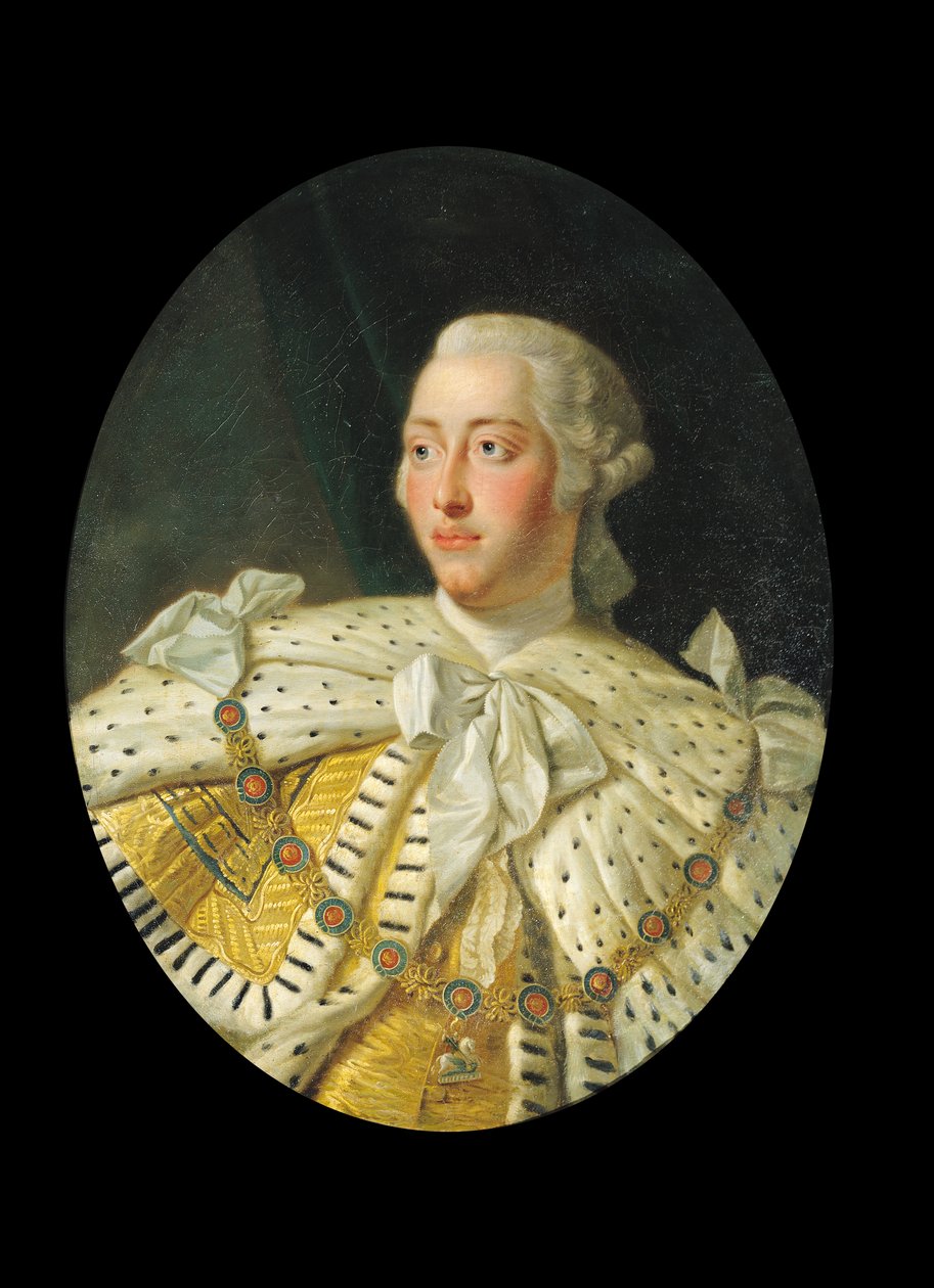 1760年后乔治三世国王的肖像 作者 艾伦·拉姆齐