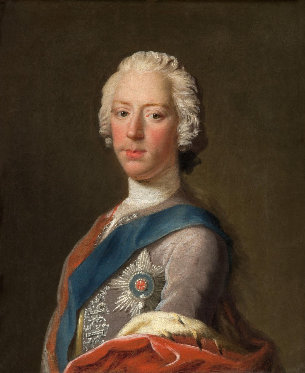 查尔斯-爱德华-斯图亚特王子，1720 - 1788。詹姆斯-弗朗西斯-爱德华-斯图亚特王子长子 作者 艾伦·拉姆齐