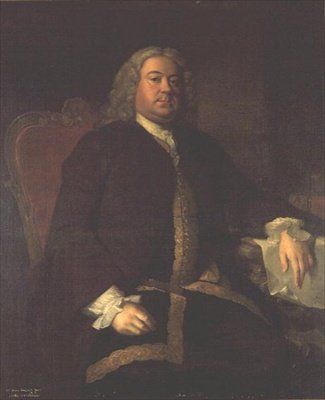James Dalrymple爵士，Bt.M.P.（布面油画） 作者 艾伦·拉姆齐