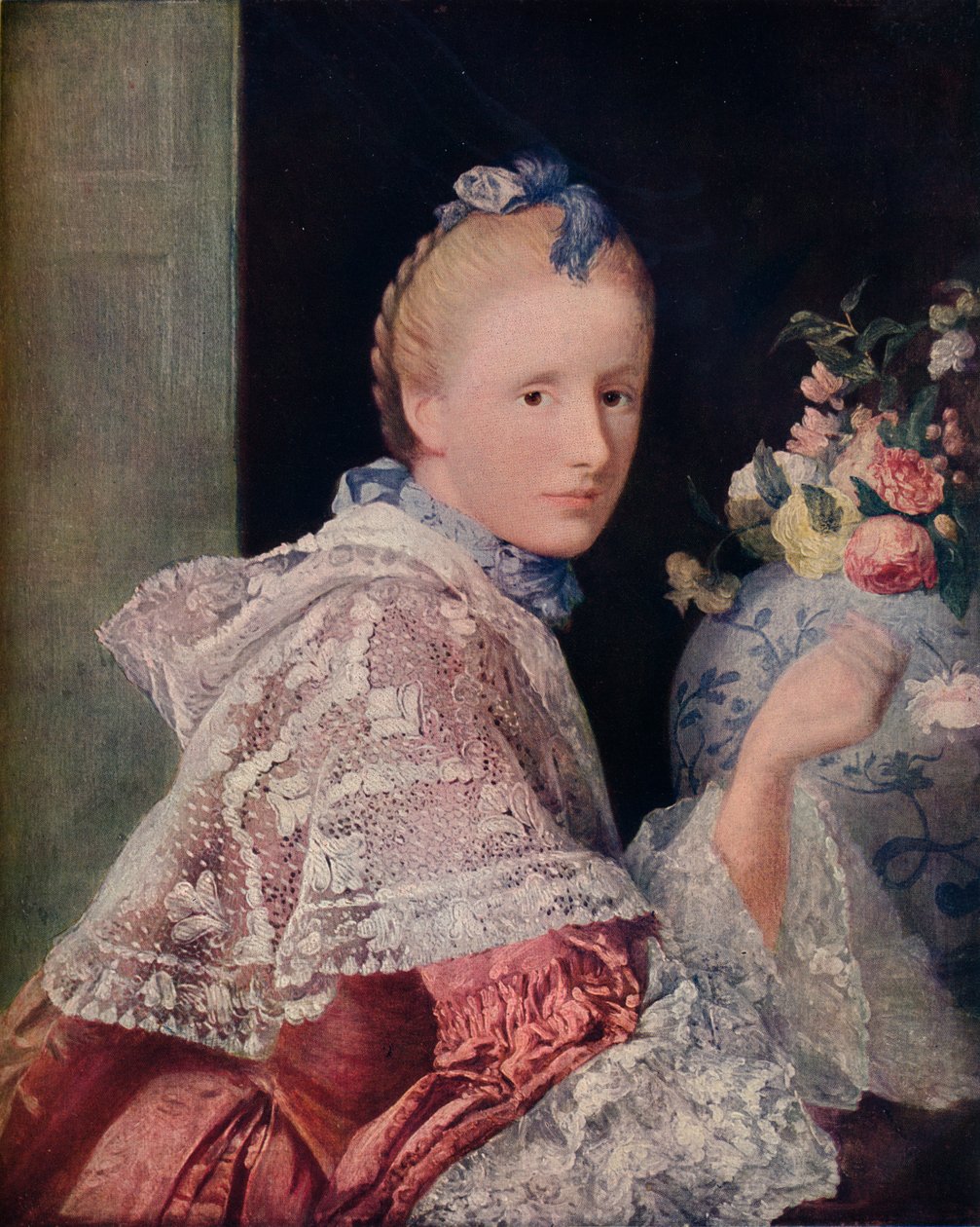 画家妻子，1760年 作者 艾伦·拉姆齐