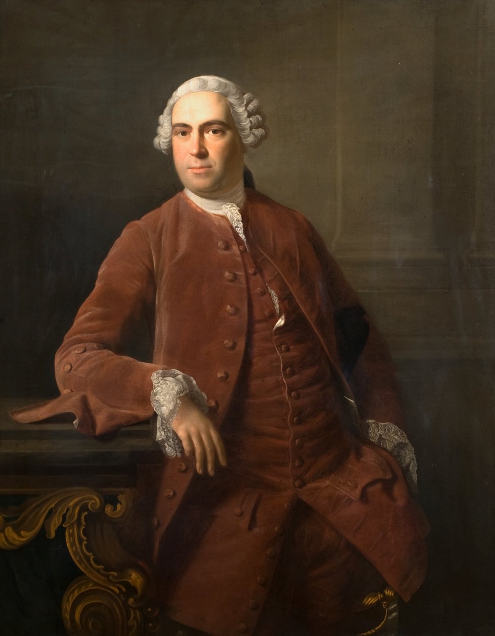 威廉·德拉蒙德（William Drummond），约1758年（布面油画） 作者 艾伦·拉姆齐