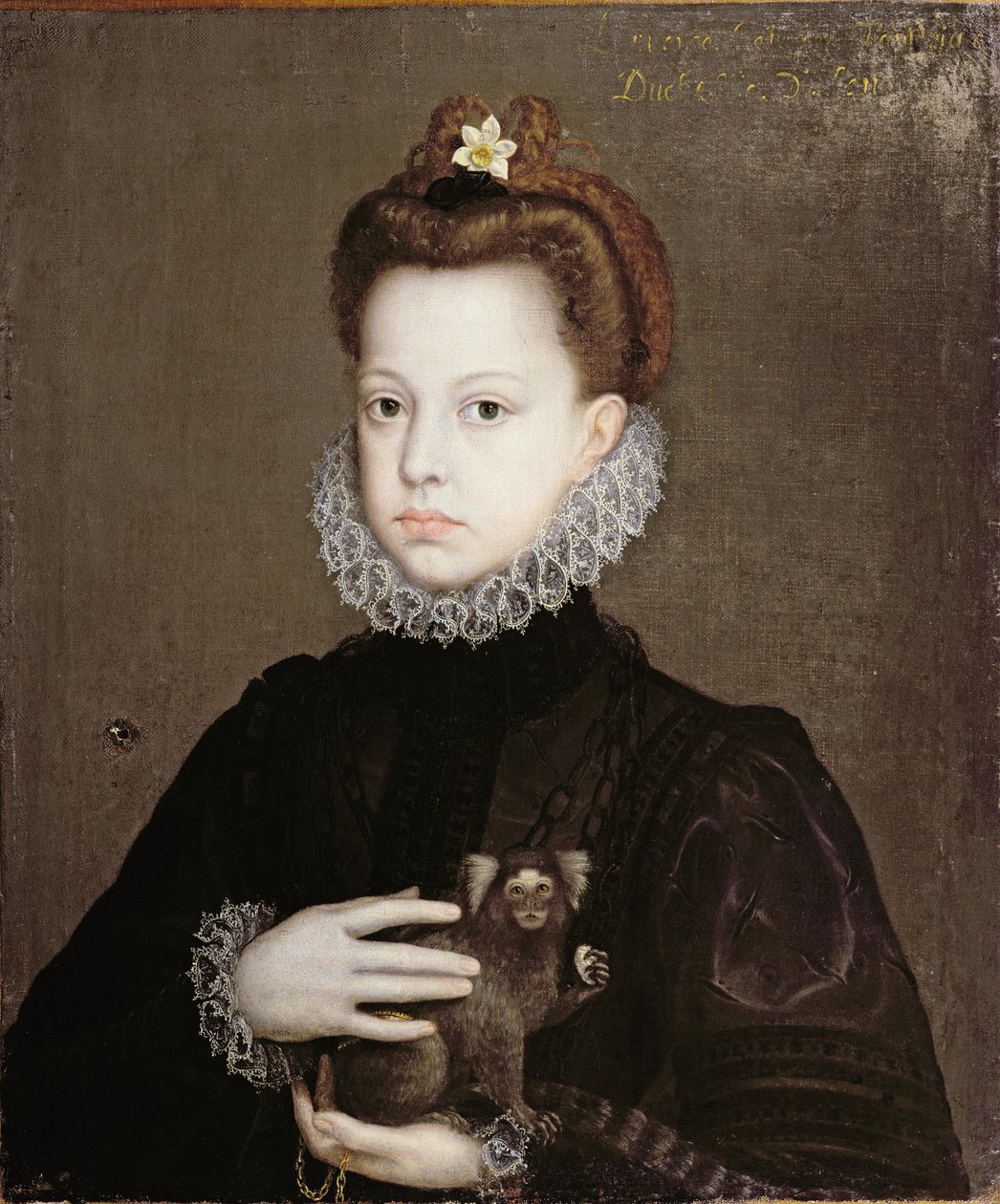 Infanta Isabella Clara Eugenia，西班牙菲利普二世的女儿 作者 阿隆索·桑切斯·科洛