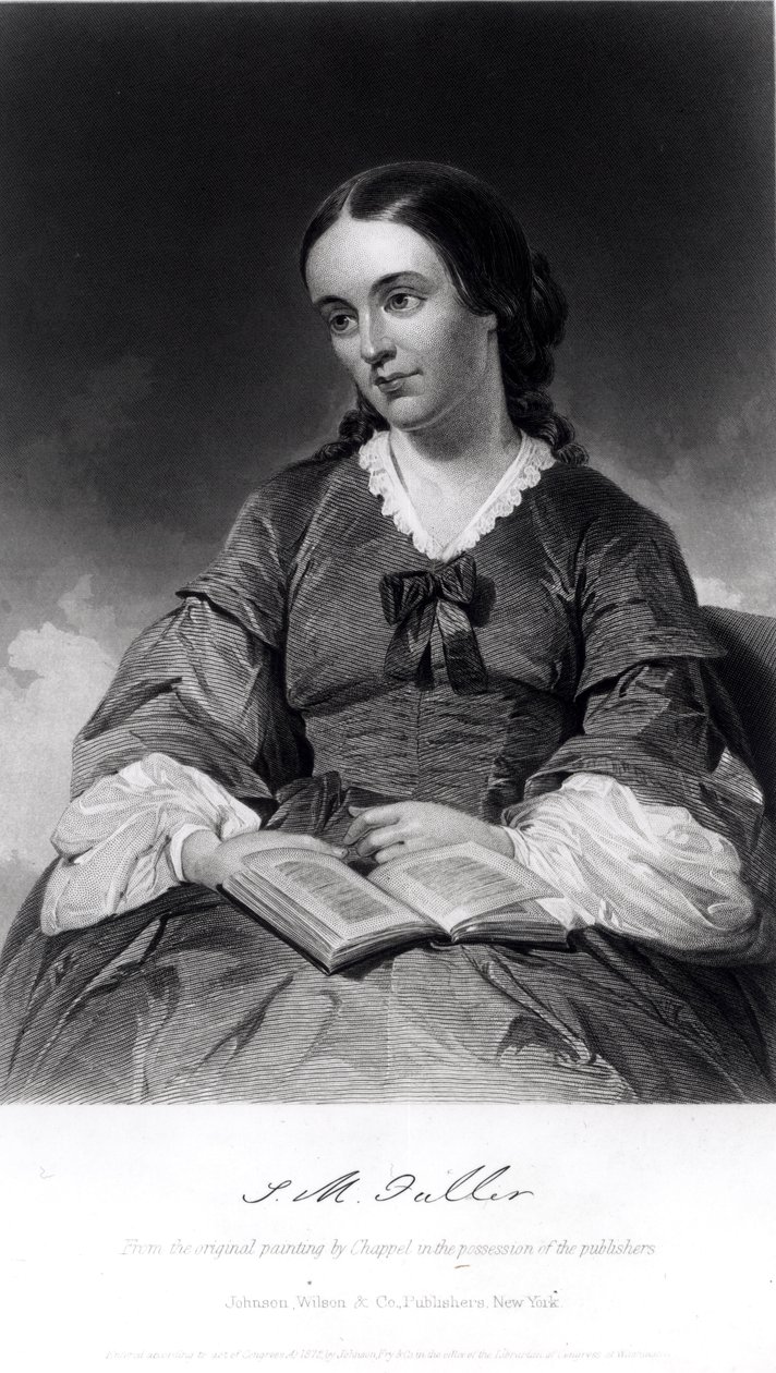 Margaret Fuller（1810-50）酒吧。约翰逊，威尔逊和公司，1872年 作者 阿隆佐·查佩尔