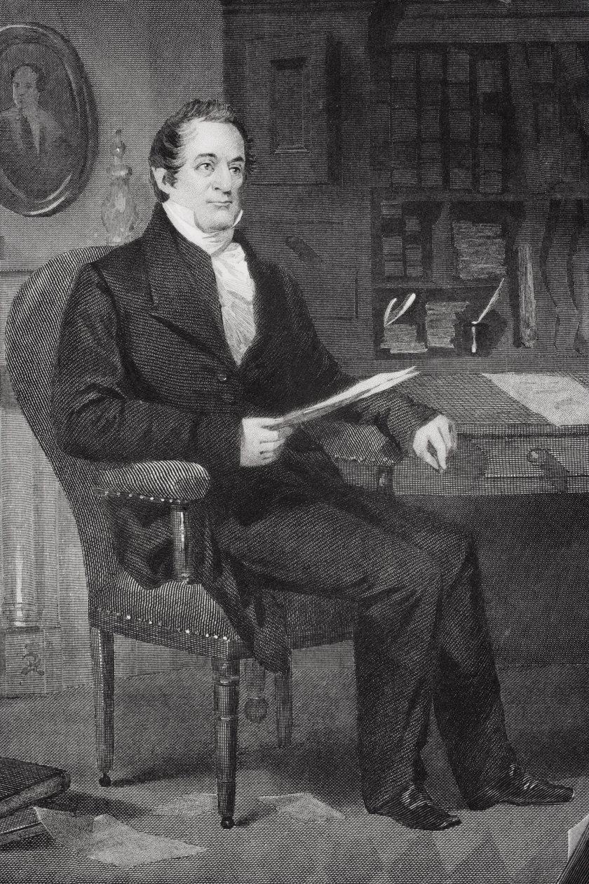 William Wirt的肖像（1772-1834） 作者 阿隆佐·查佩尔