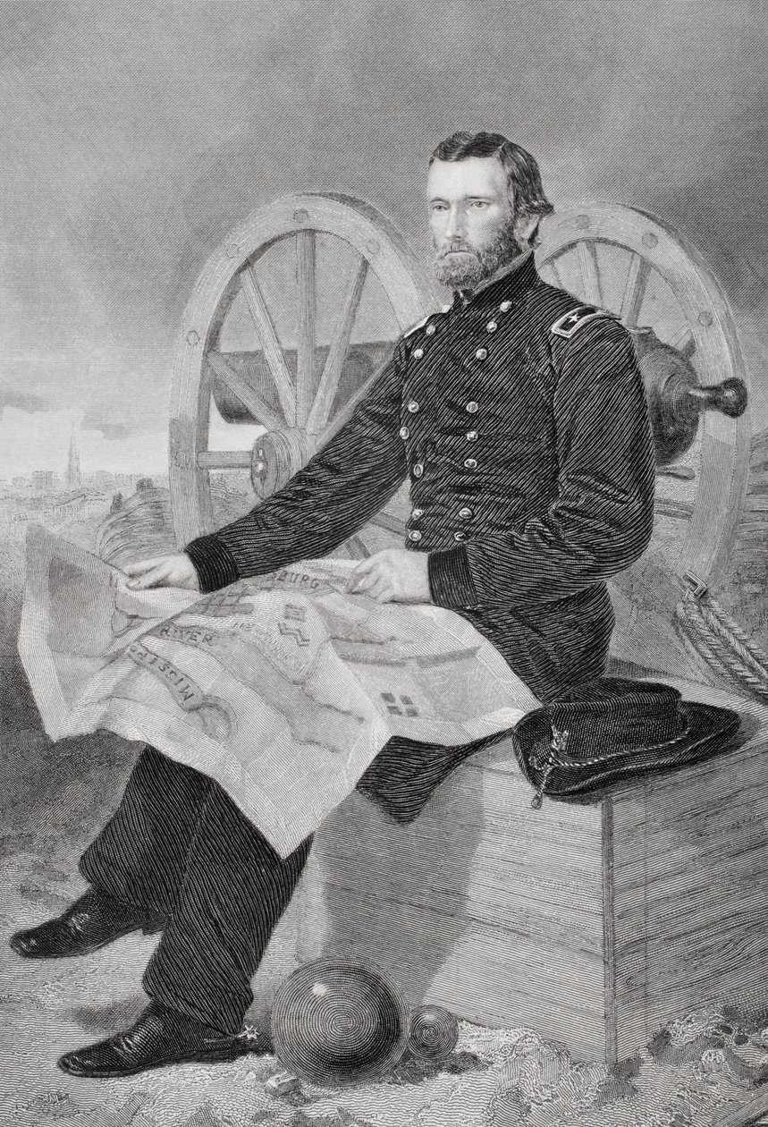 尤利西斯·S·格兰特（1822-1885） 作者 阿隆佐·查佩尔