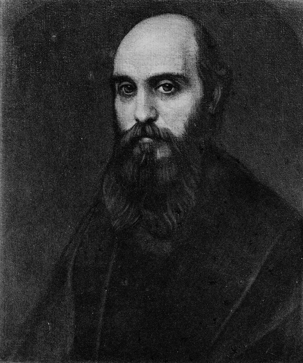 威廉迈克尔罗塞蒂的肖像，1864年 作者 阿方斯·莱格罗斯（Alphonse Legros）