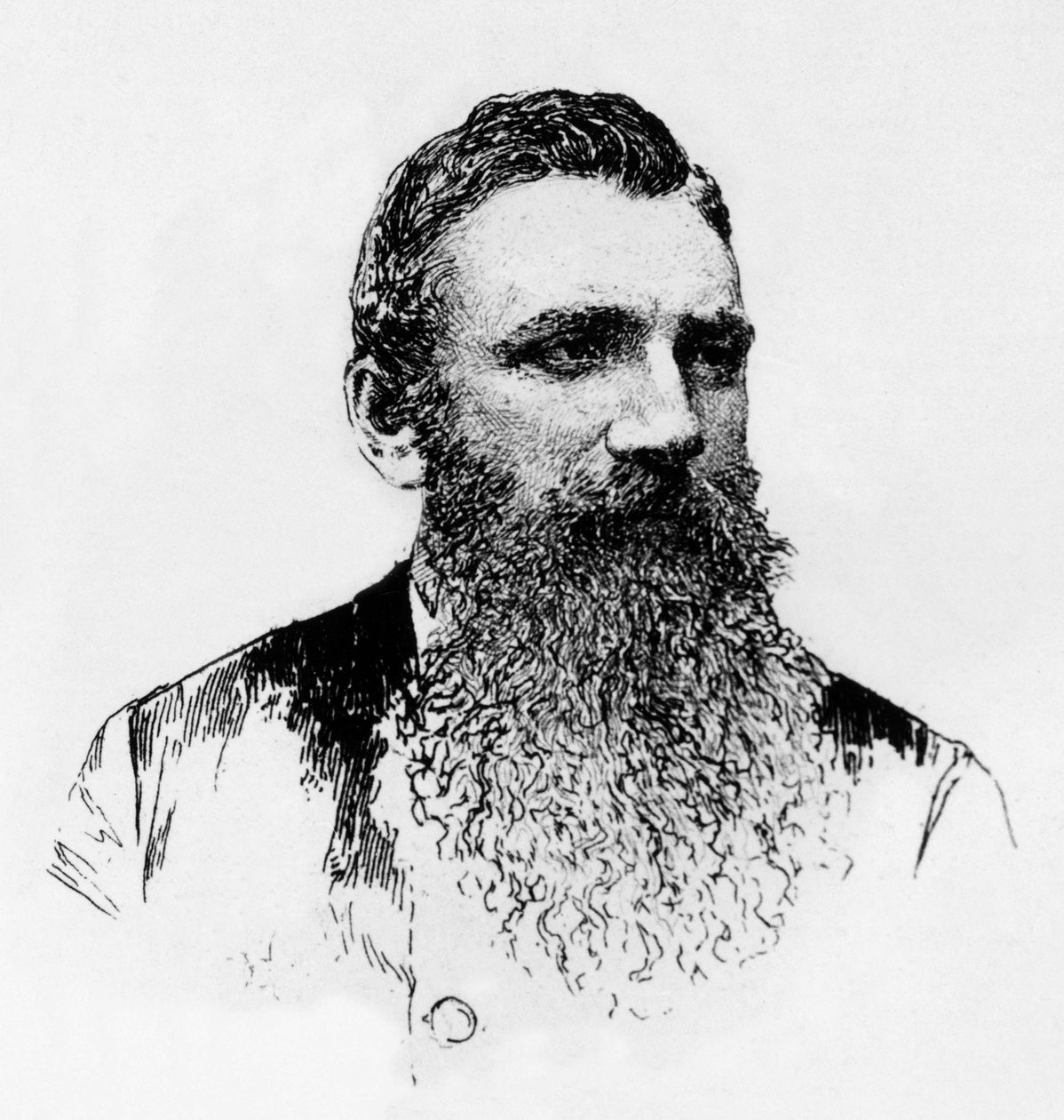 奥古斯特·罗丹 (Auguste Rodin) (1840-1917) 法国雕塑家 作者 阿方斯（Alphonse Lalauze）