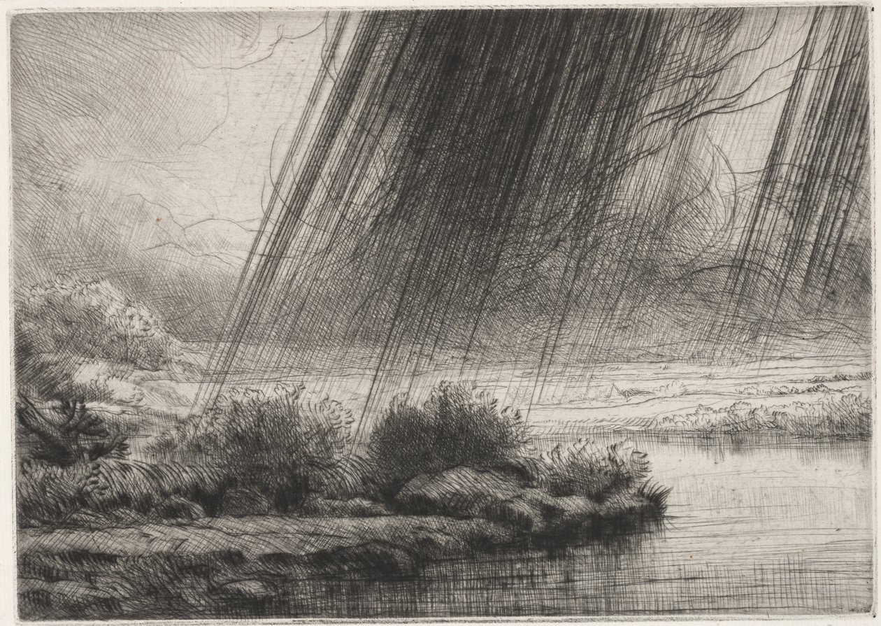 风暴 作者 阿方斯·莱格罗斯（Alphonse Legros）