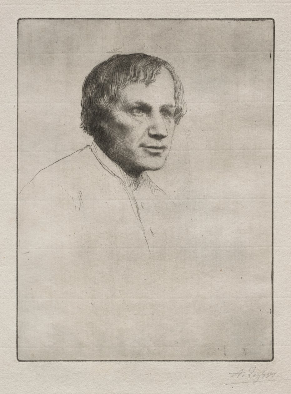 阿尔弗雷德-史蒂文斯 作者 阿方斯·莱格罗斯（Alphonse Legros）