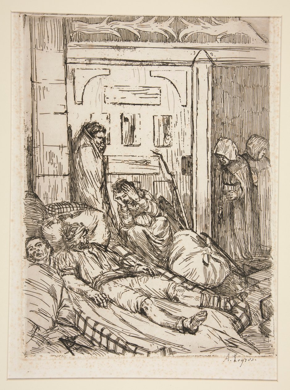 救护车 作者 阿方斯·莱格罗斯（Alphonse Legros）